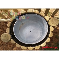 Εμποτισμένο δοχείο απορριμμάτων 35lt με εσωτερικό κάδο